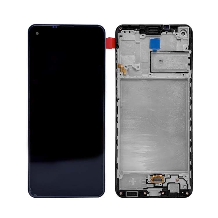 A21S LCD lcd met frame voor  A21S Original New Service Pack LCDS  A217 Mobile Phone Screen Display Pantalla