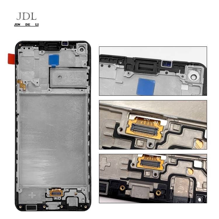 A21S LCD lcd met frame voor  A21S Original New Service Pack LCDS  A217 Mobile Phone Screen Display Pantalla