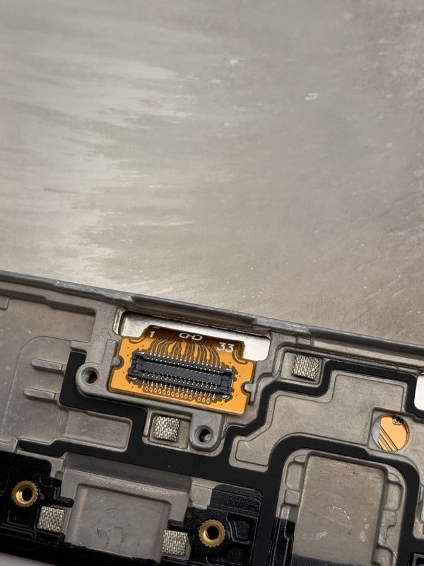 A21S LCD lcd met frame voor  A21S Original New Service Pack LCDS  A217 Mobile Phone Screen Display Pantalla