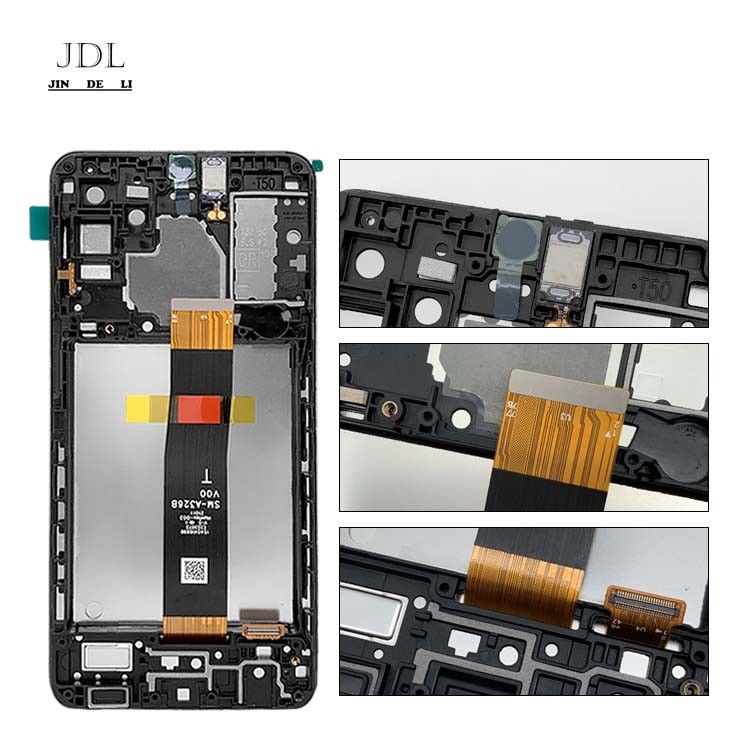 A326B LCD Display + Frame Voor  A32 5G Original Service Pack LCDS  A326B Mobiele telefoon Touch Screen Pantalla
