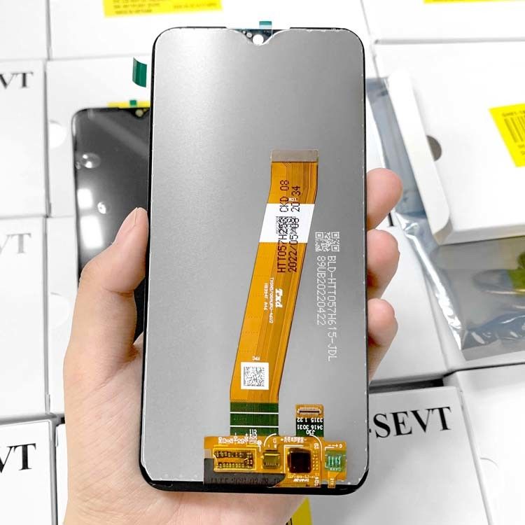A01 LCD lcd Voor  A01 Groothandel Originele mobiele telefoon Scherm Display Pantalla  A105 Service Pack LCDS Touch