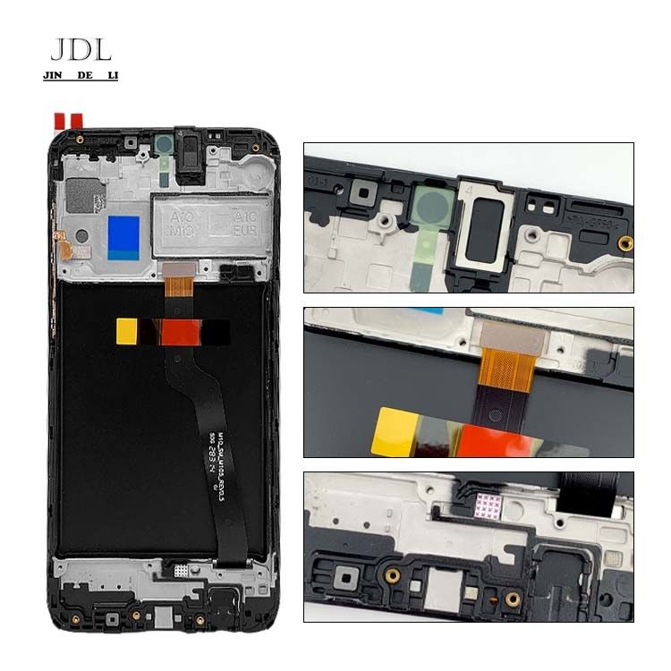 M10 Lcd met frame Voor  M10 Mobiele telefoon Touch Screen Display  M105 Original Service Pack LCDS Pantalla