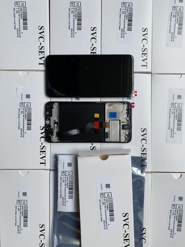 M10 Lcd met frame Voor  M10 Mobiele telefoon Touch Screen Display  M105 Original Service Pack LCDS Pantalla