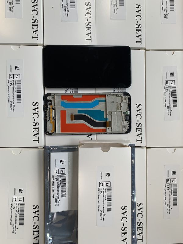 Groothandel Originele A107 LCD-scherm met frame Voor  a10s Pantalla  A107 Service Pack LCD-scherm