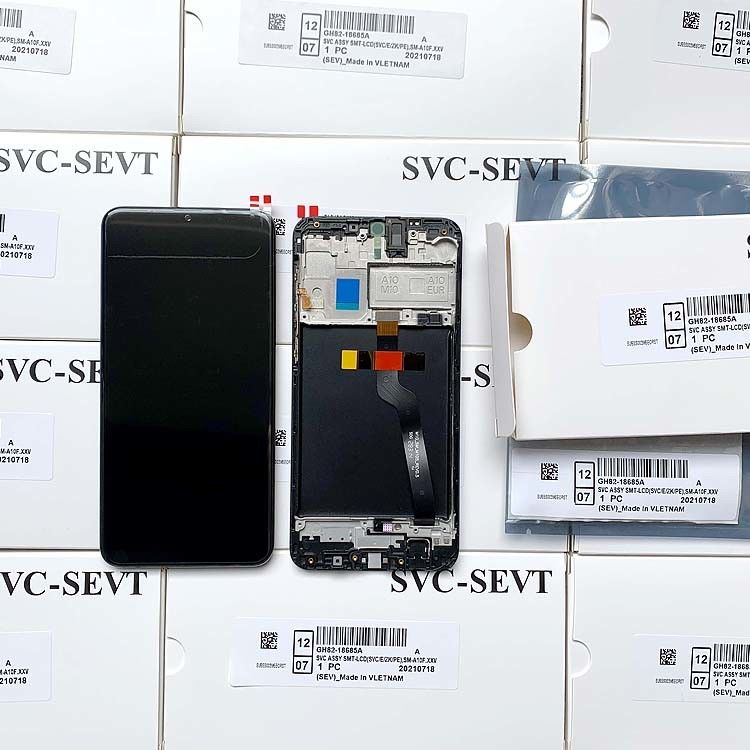 A10 LCD Pantalla Voor  A10 Groothandel Mobiele Telefoon Touch Screen  A105 Oorspronkelijk Service Pack LCDS Display