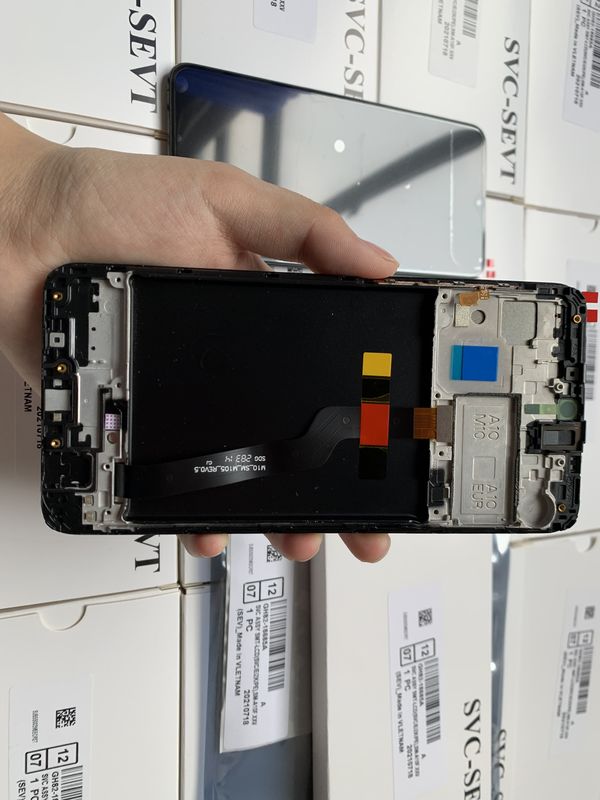 A10 LCD Pantalla Voor  A10 Groothandel Mobiele Telefoon Touch Screen  A105 Oorspronkelijk Service Pack LCDS Display