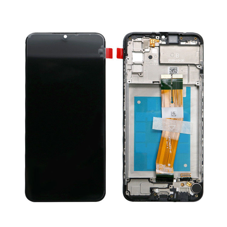 Groothandel A02S LCD lcd met frame voor  A02S Factory Touch Screen Display  A025 Service Pack LCDS Pantall