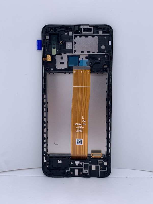 A02 LCD-scherm met frame voor  A022 Original Touch Screen Digitizer Pantalla  A02 Service Pack LCDS