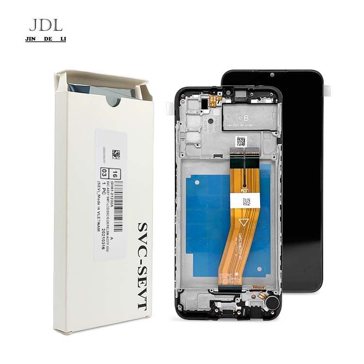 Oorspronkelijke A03S Service Pack LCD Met Frame Voor  a03s Mobiele Telefoonscherm Display  A037 High Quality Pantalla