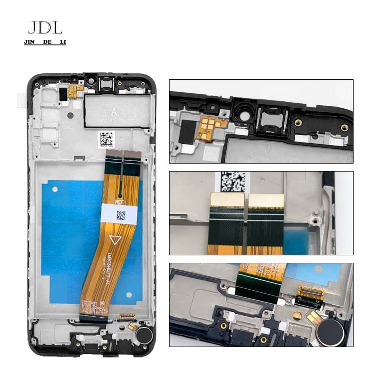 A03 LCD lcd met frame voor  a03 Wholesale Mobile Phone Screen A035 Original Service Pack LCDS Display Pantalla