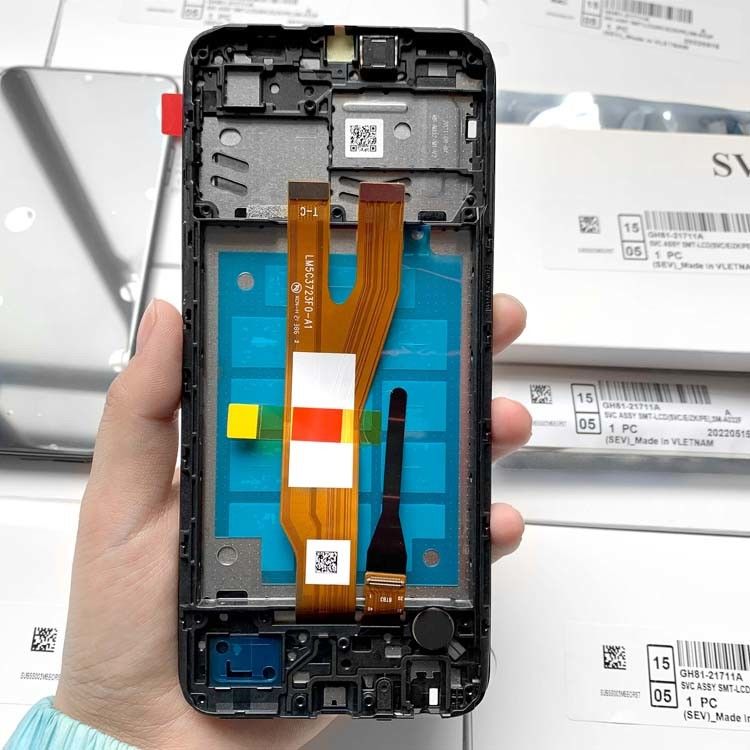 A03 Core LCD-scherm met raam Voor  a03 core Original Service Pack LCDS  A032 Mobile Pantalla