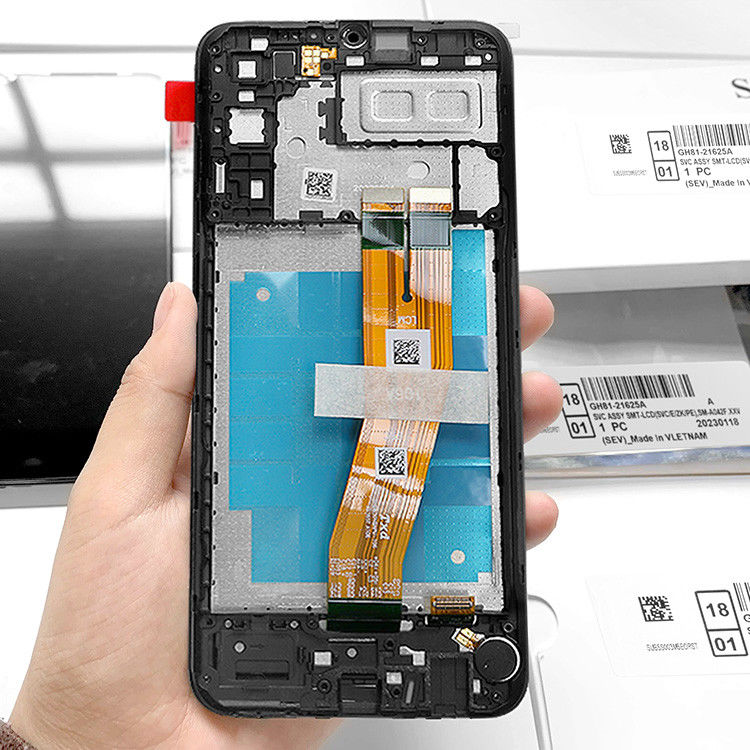 A04E lcd met frame Voor  a04e Original New Service Pack LCDS Display  A04E Mobile Phone Screen Pantalla