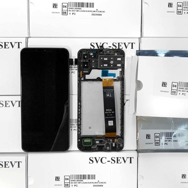 Fabriek A135 LCD Display Pantalla Voor  A13S Originele mobiele telefoon scherm Pantalla  A137 Service Pack LCDS