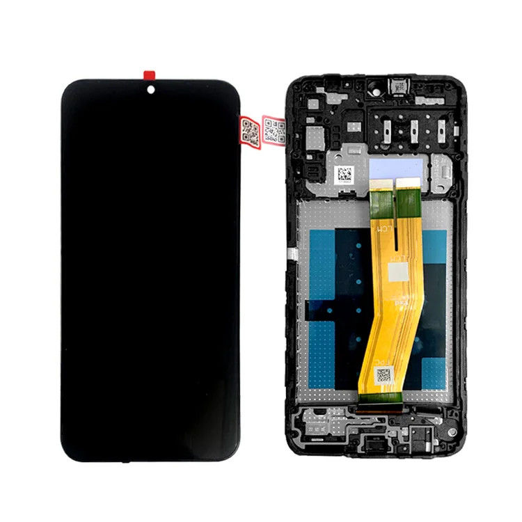 A14 4G LCD met frame Voor  A145P Mobiele telefoon Touch Pantalla  A145R Service Pack LCDS scherm