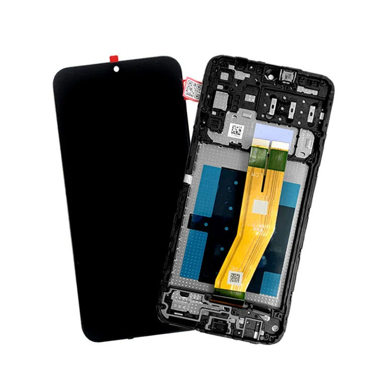 A14 4G LCD met frame Voor  A145P Mobiele telefoon Touch Pantalla  A145R Service Pack LCDS scherm