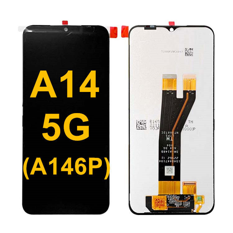 Groothandel A14 5G LCD-Lcd Voor  A14 Original Phone Touch Screen Display Pantalla  A146P Service Pack LCDS