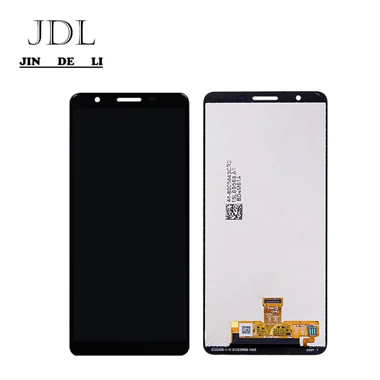 A01 Core LCD Zwart Mobiele Telefoon LCDs Antistaatische service zak Verpakking schuimdoos Doos