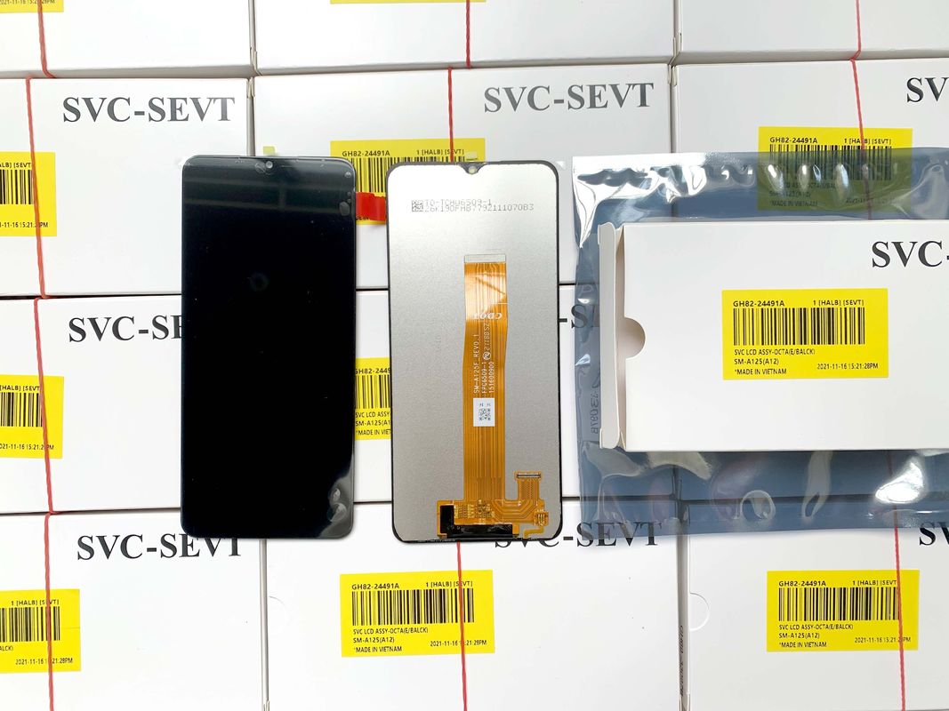 Zwart A12 LCD-vervanger voor mobiel scherm Verzending door EMS FEDEX UPS DHL TNT