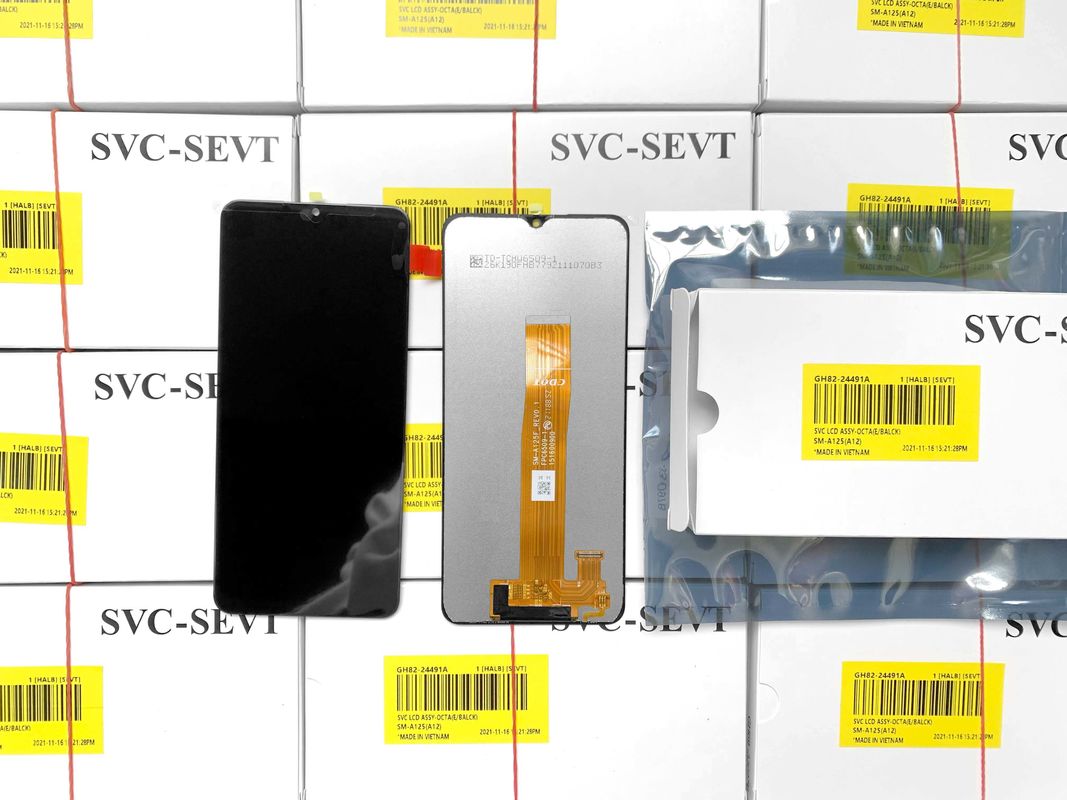 Zwart A12 LCD-vervanger voor mobiel scherm Verzending door EMS FEDEX UPS DHL TNT