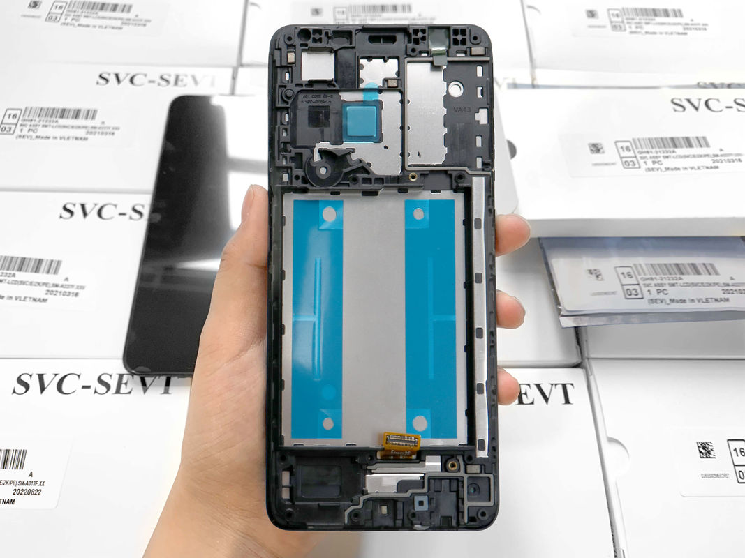 100% originele hoge kwaliteit service Zwart Kleur A12  LCD Originele voor Superior Display