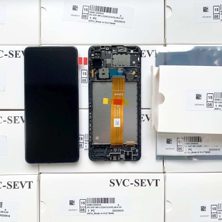 A12/A125 originele servicepakket lcd zonder frame voor   a04e lcd display fabriek directe verkoop