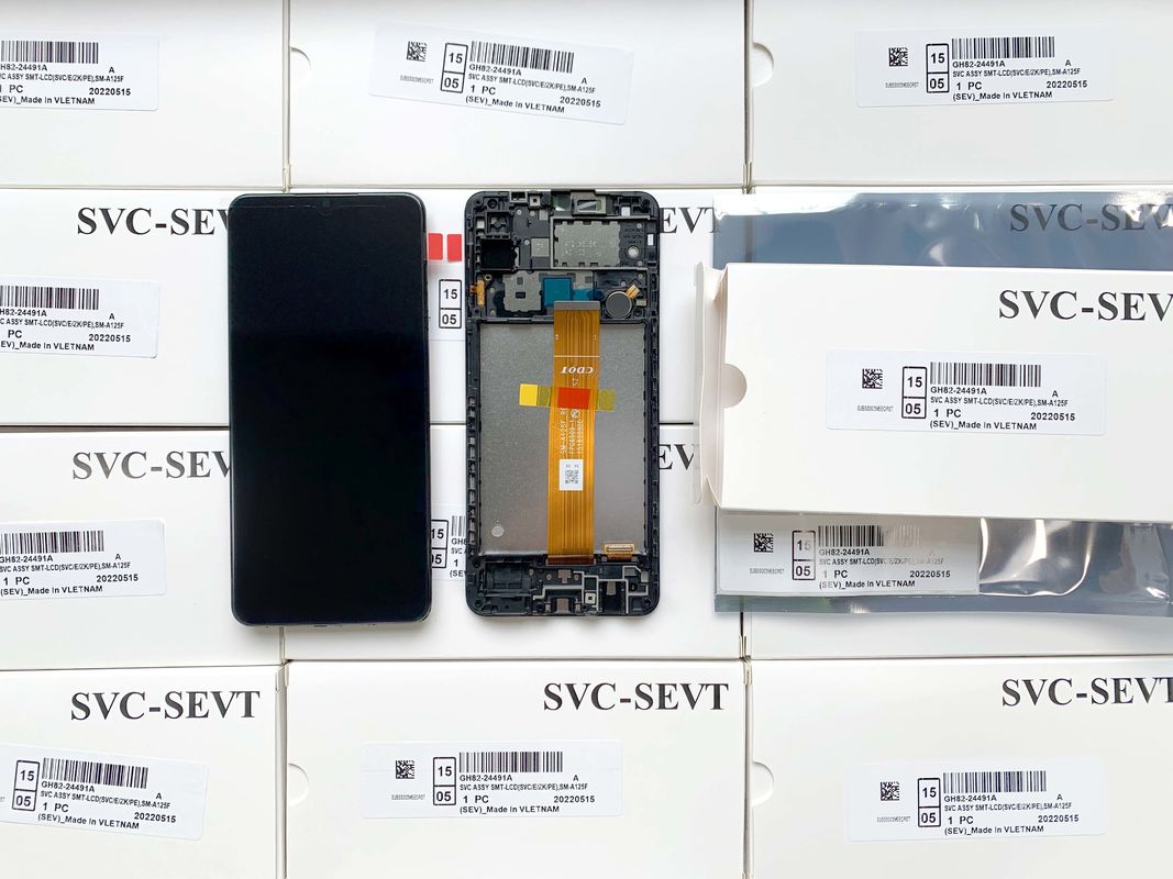 A12/A125 originele servicepakket lcd zonder frame voor   a04e lcd display fabriek directe verkoop