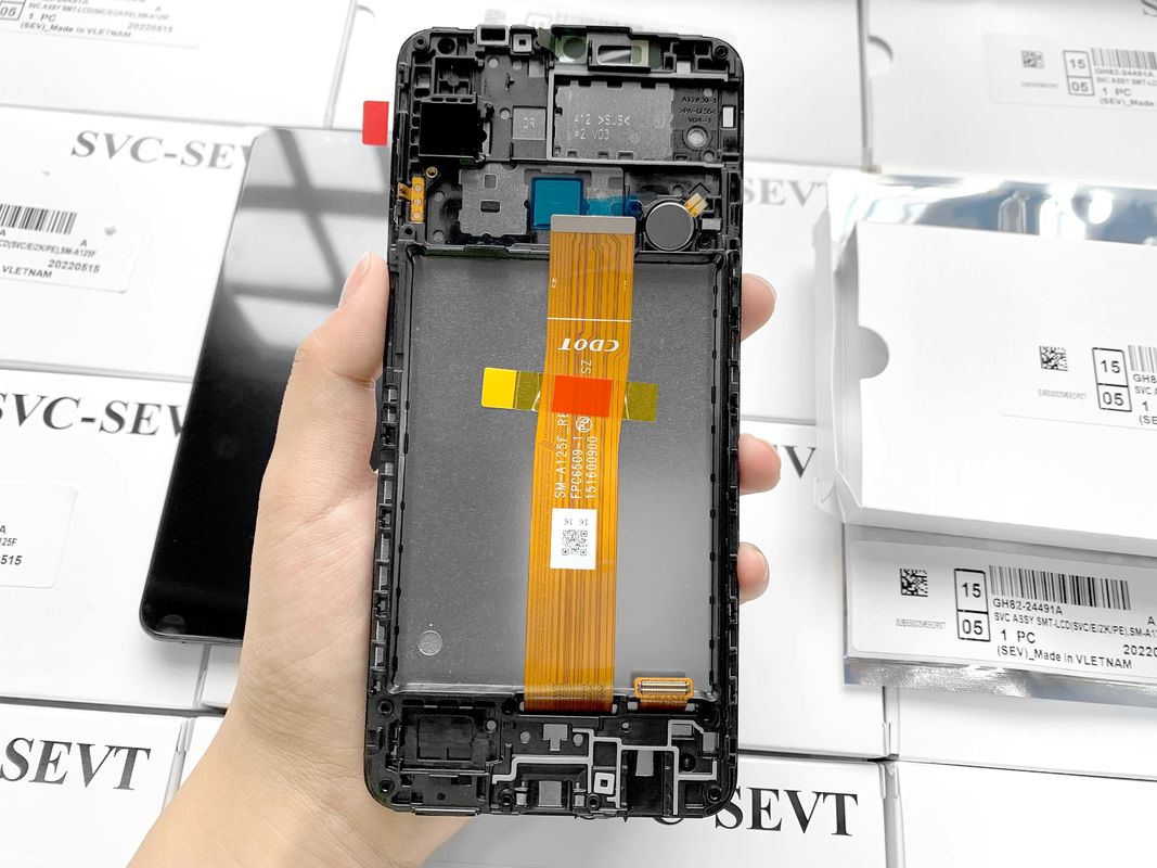 A12/A125 originele servicepakket lcd zonder frame voor   a04e lcd display fabriek directe verkoop