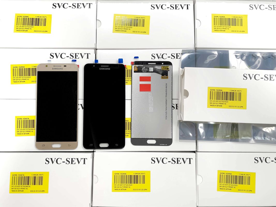 J7 Prime LCD Display TFT LCD Technology Custom Logo Printing Packing voor Mobile Display voor samung scherm lcd