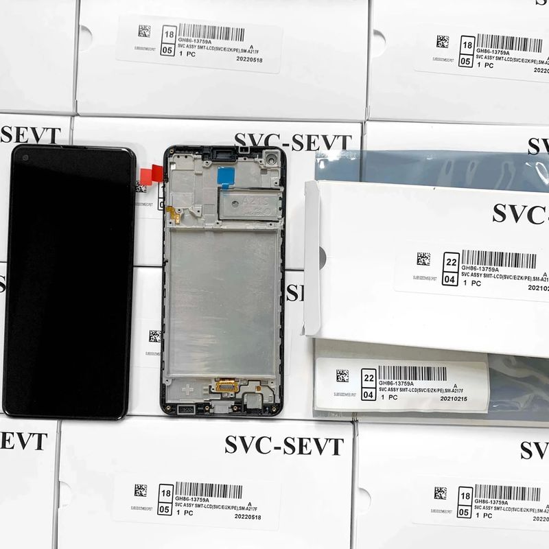 Artikeltype Oorspronkelijk servicepakket LCD zonder frame voor  A21s SM-A217 touchscreen