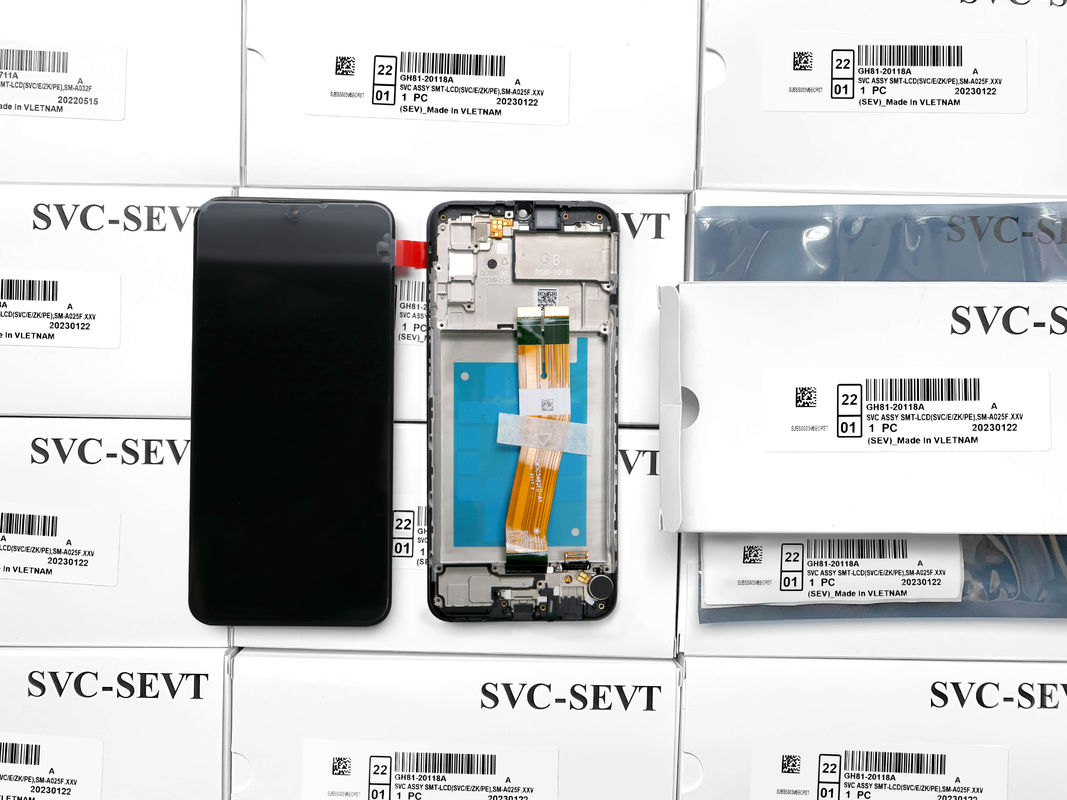 Gepersonaliseerde logo afdrukken a02s lcd met strikte controle en testen  scherm lcd display scherm