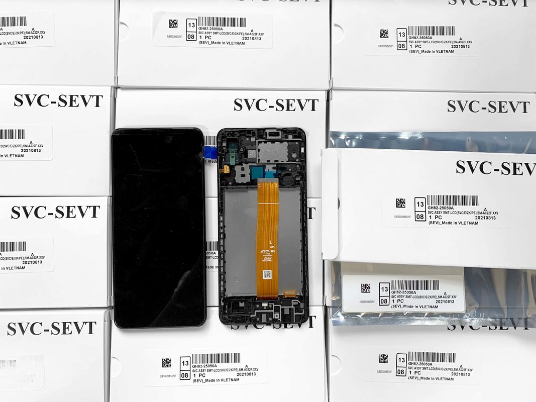 Professionele hoogwaardige originele servicepakket lcd A022 Core mobiele telefoon lcds mobiele lcd display voor  A01 Core