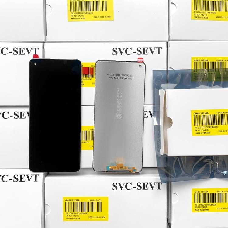 Artikeltype Oorspronkelijk servicepakket LCD zonder frame voor  A21s SM-A217 touchscreen