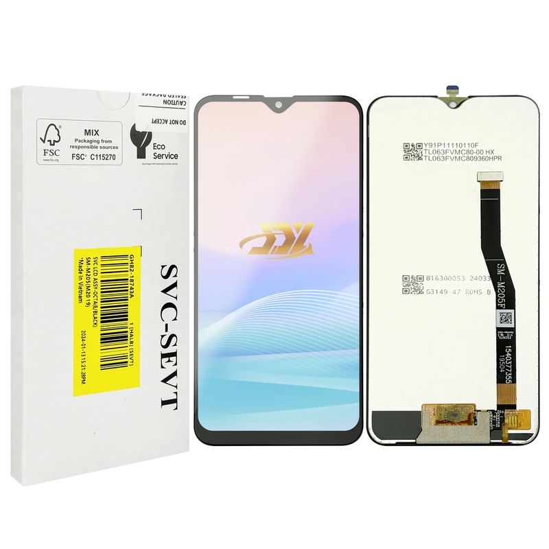 Oorspronkelijk vervangend LCD 100% getest Strikt LCD M20 LCD-display aanraakscherm Mobiele telefoon scherm