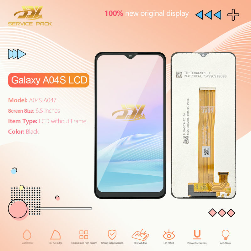 100% originele telefoon lcd-scherm voor  a04s groothandel aanraakscherm  a047 hoogwaardig fabrieksdisplay
