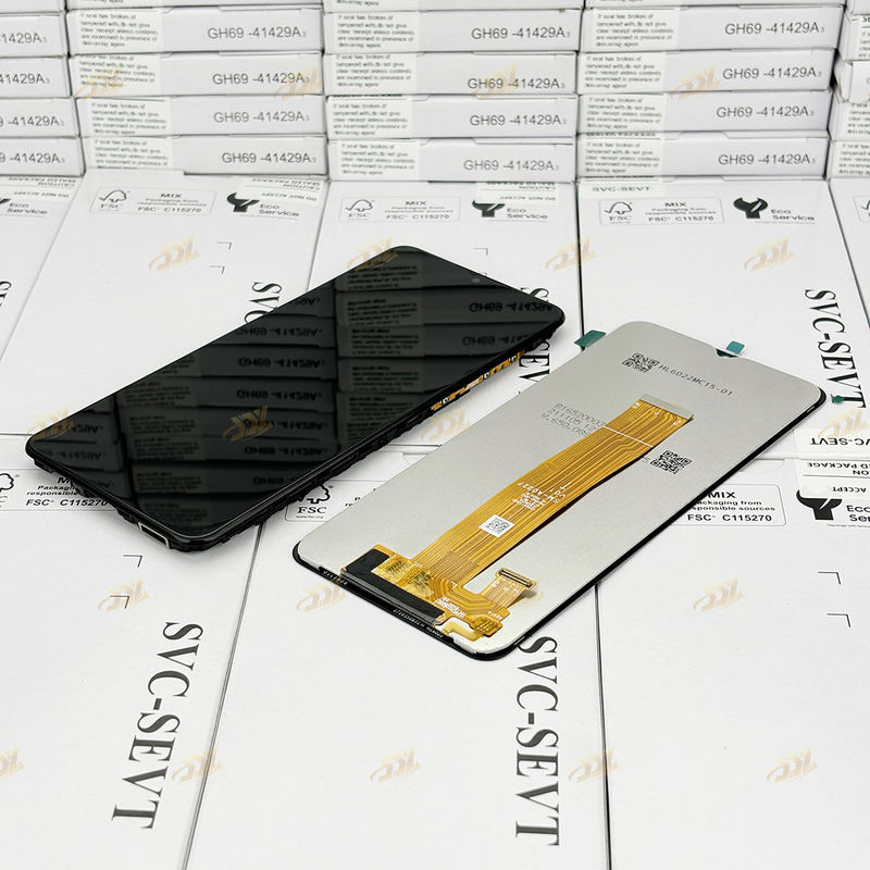 Mobiele telefoon A02 LCD-scherm vervanging 6,5 inch met hoog contrast Svc lcd mobiele telefoonschermen