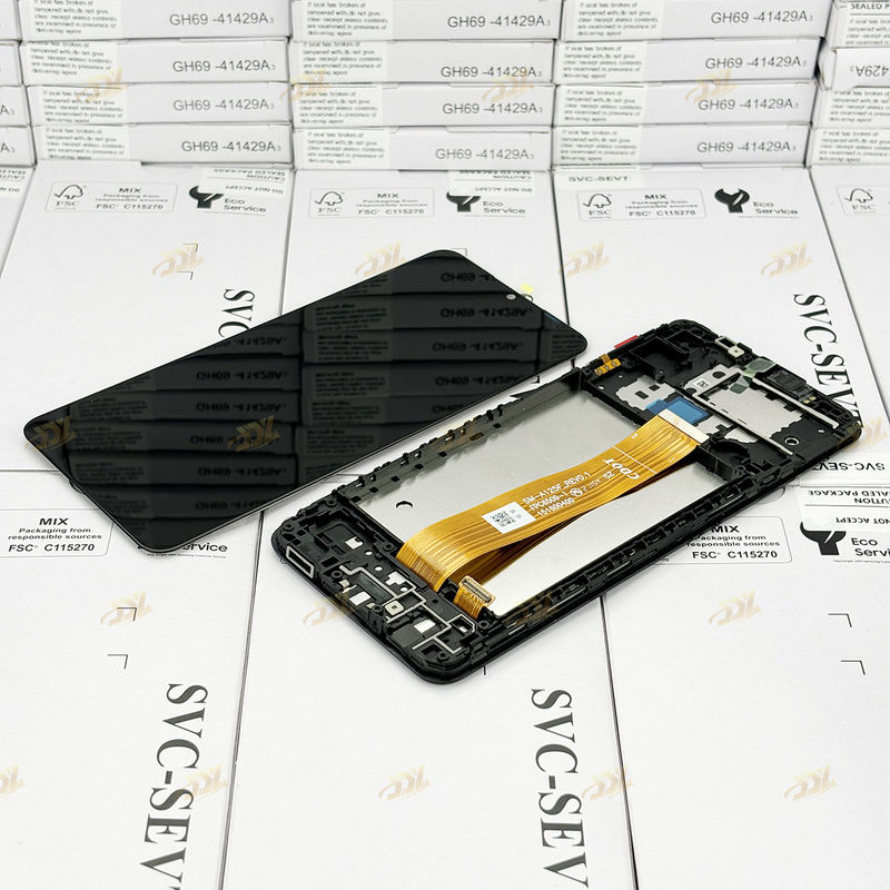 A125 Original Lcd Panatlla Met Frame Voor  a125 Service Pack LCDS Scherm  A125 Mobiele Telefoon Touch Display