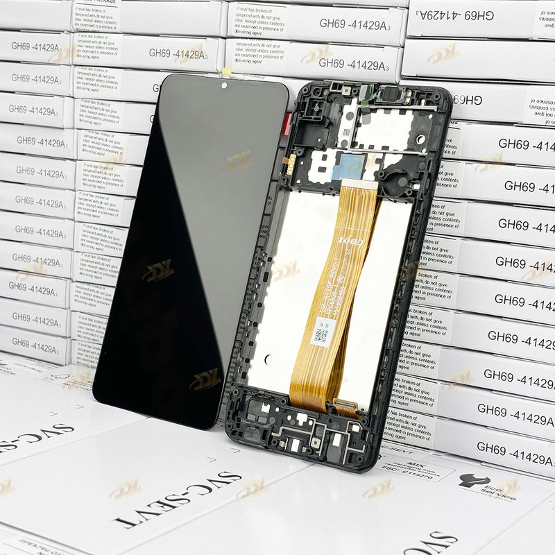 A125 Original Lcd Panatlla Met Frame Voor  a125 Service Pack LCDS Scherm  A125 Mobiele Telefoon Touch Display